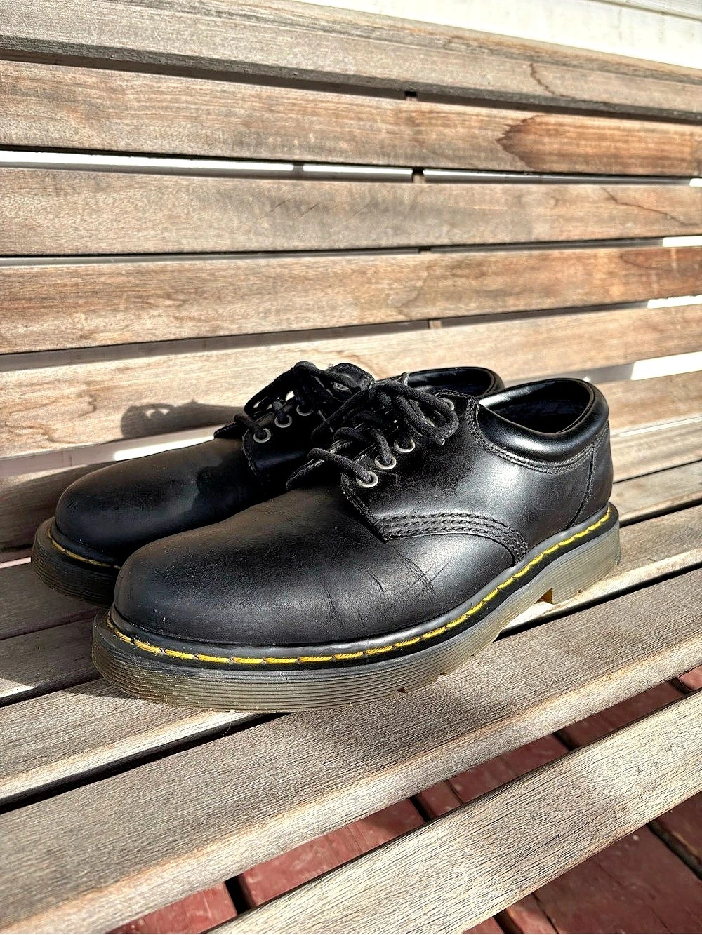 Dr. Martens 24045 Men’s Oxford Black Leather Shoes US 10